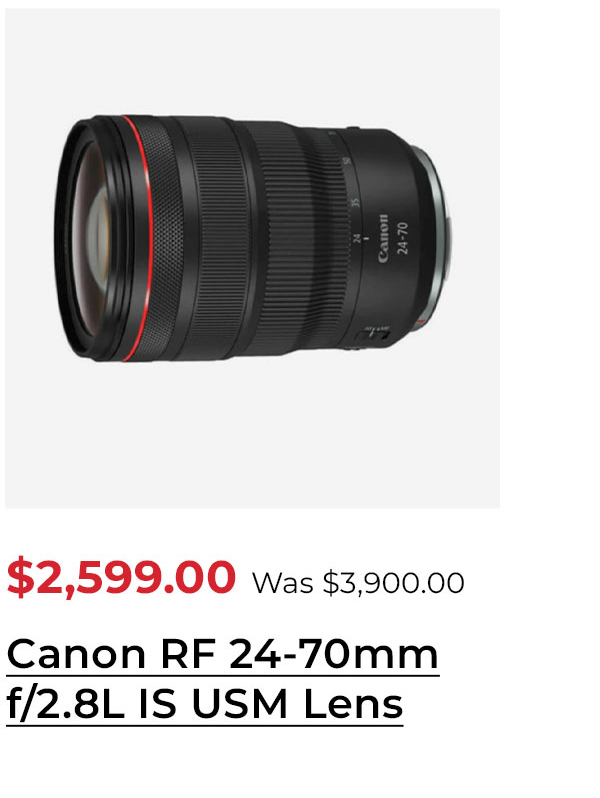 Canon RF 24-70mm f/2.8L IS USM Lens
