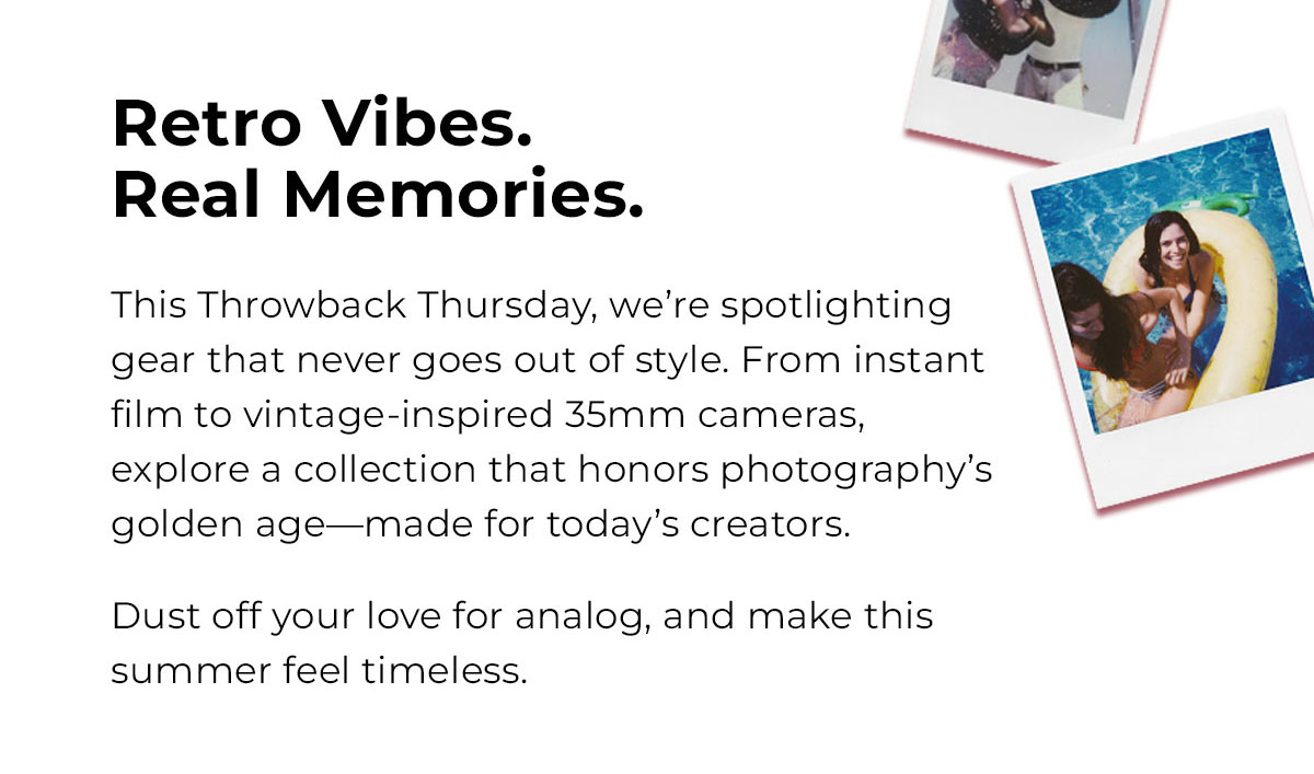 retro vibes, real memories