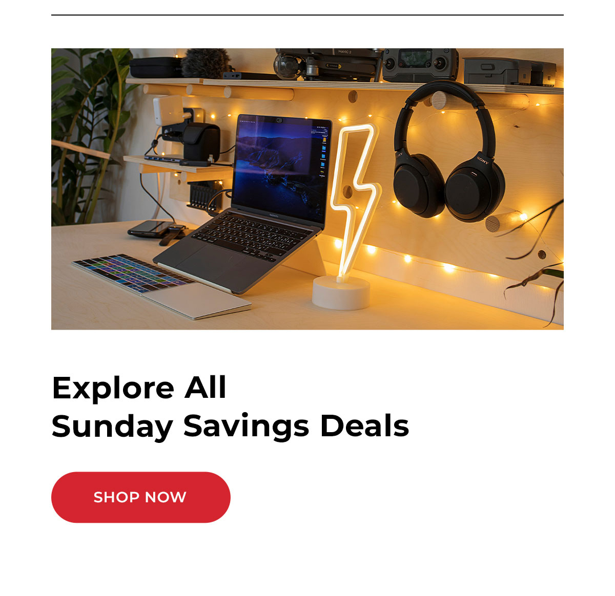 explore all sunday savings deals