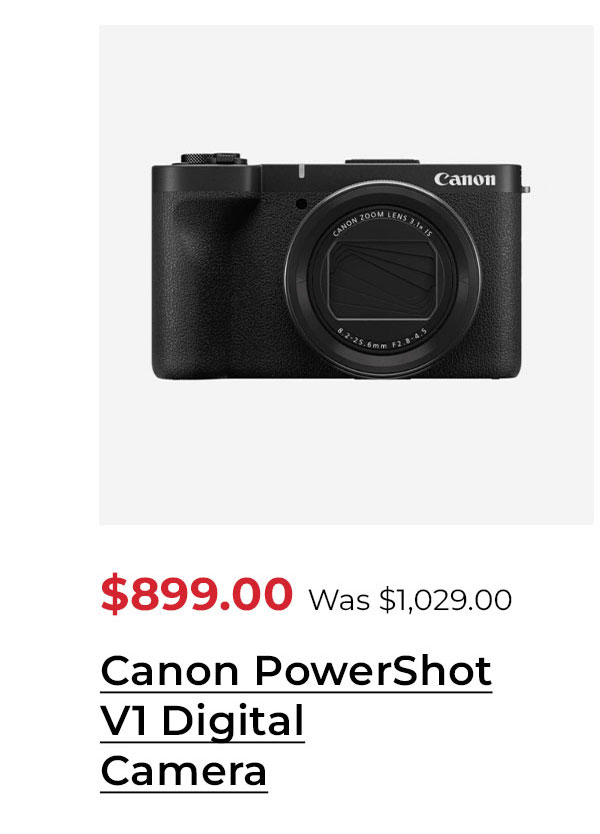 Canon PowerShot V1 Digital Camera