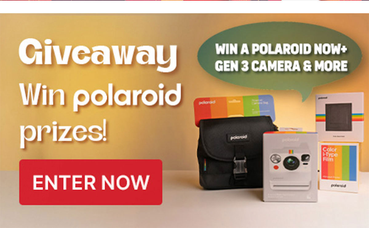 win polaroid prizes giveaway 