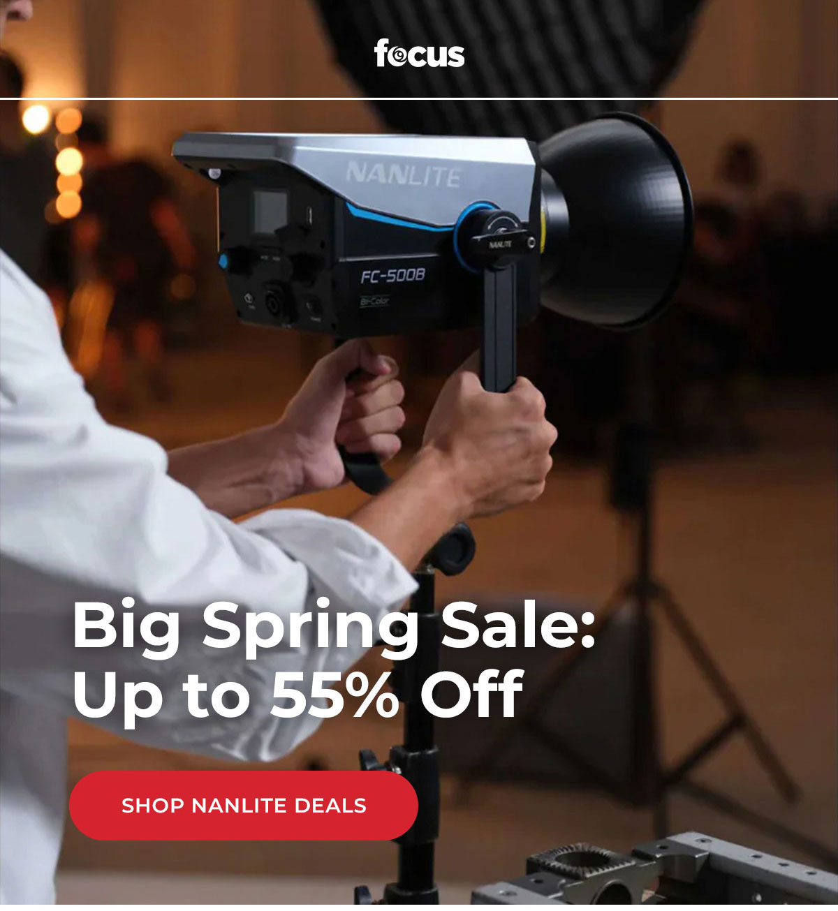 nanlite big spring sale: up to 55% off