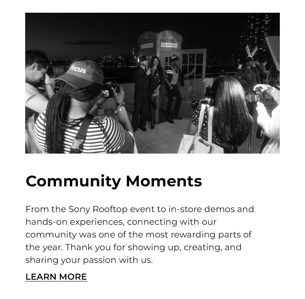 community moments