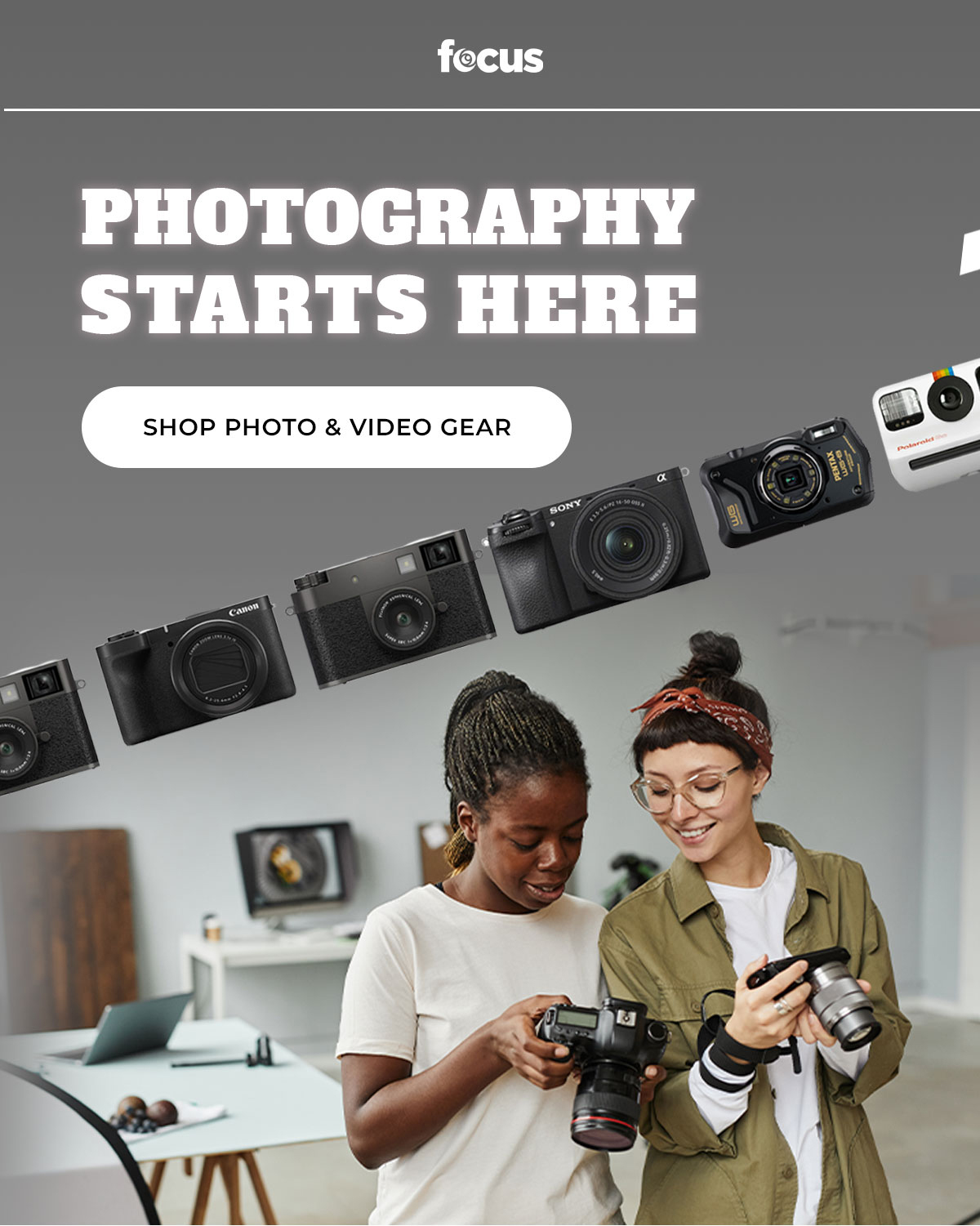 Photography starts here shop photo and video gear