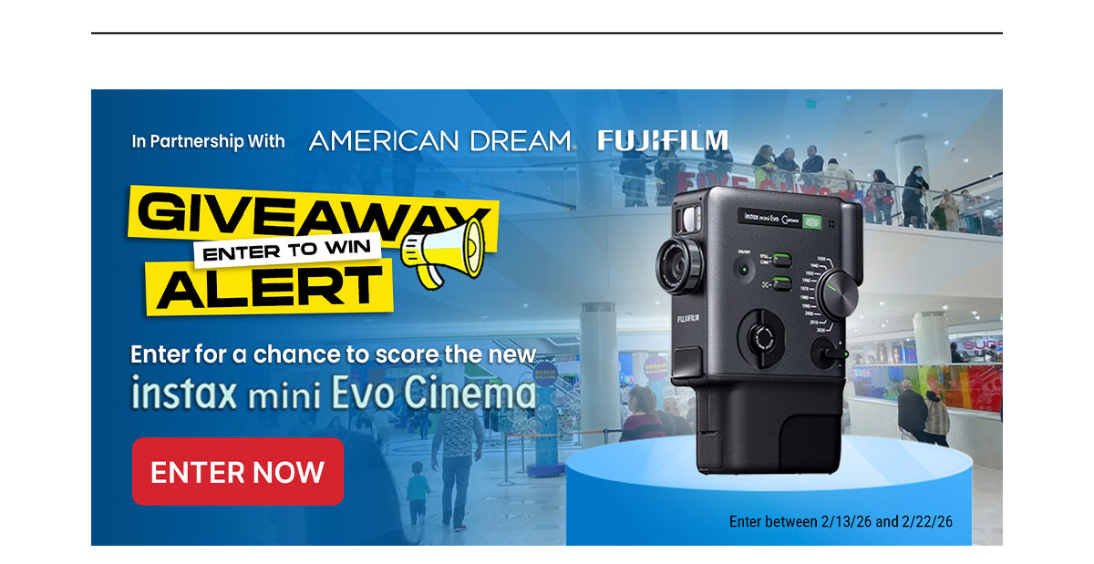 instax mini evo cinema fujifilm giveaway enter now