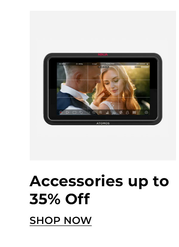 accessories up to 35% off