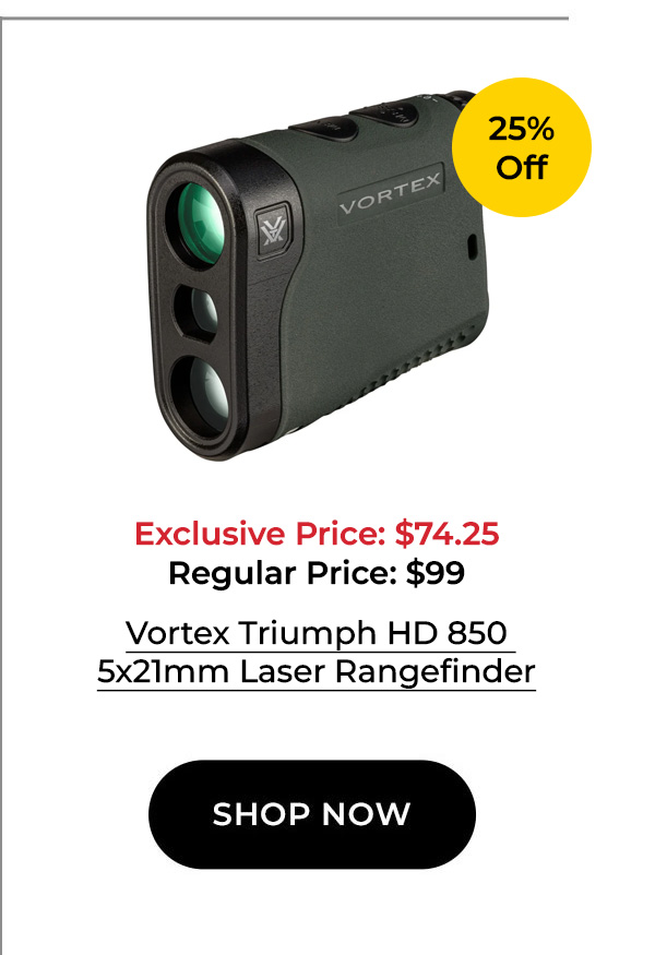 Vortex Triumph HD 850 5x21mm Laser Rangefinder
