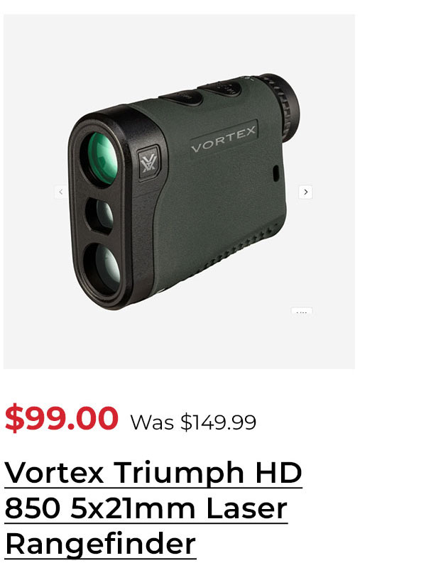 Vortex Triumph HD 850 5x21mm Laser Rangefinder