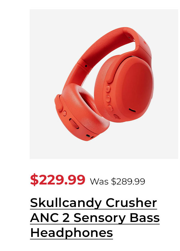 Skullcandy Crusher ANC 2 Sensory Bass Headphones (Plasma)
