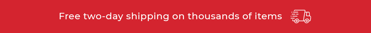free two day shipping on thousands of tiems