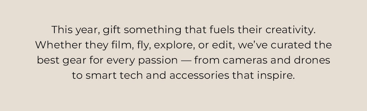 this years, gift something that fuels their creativity