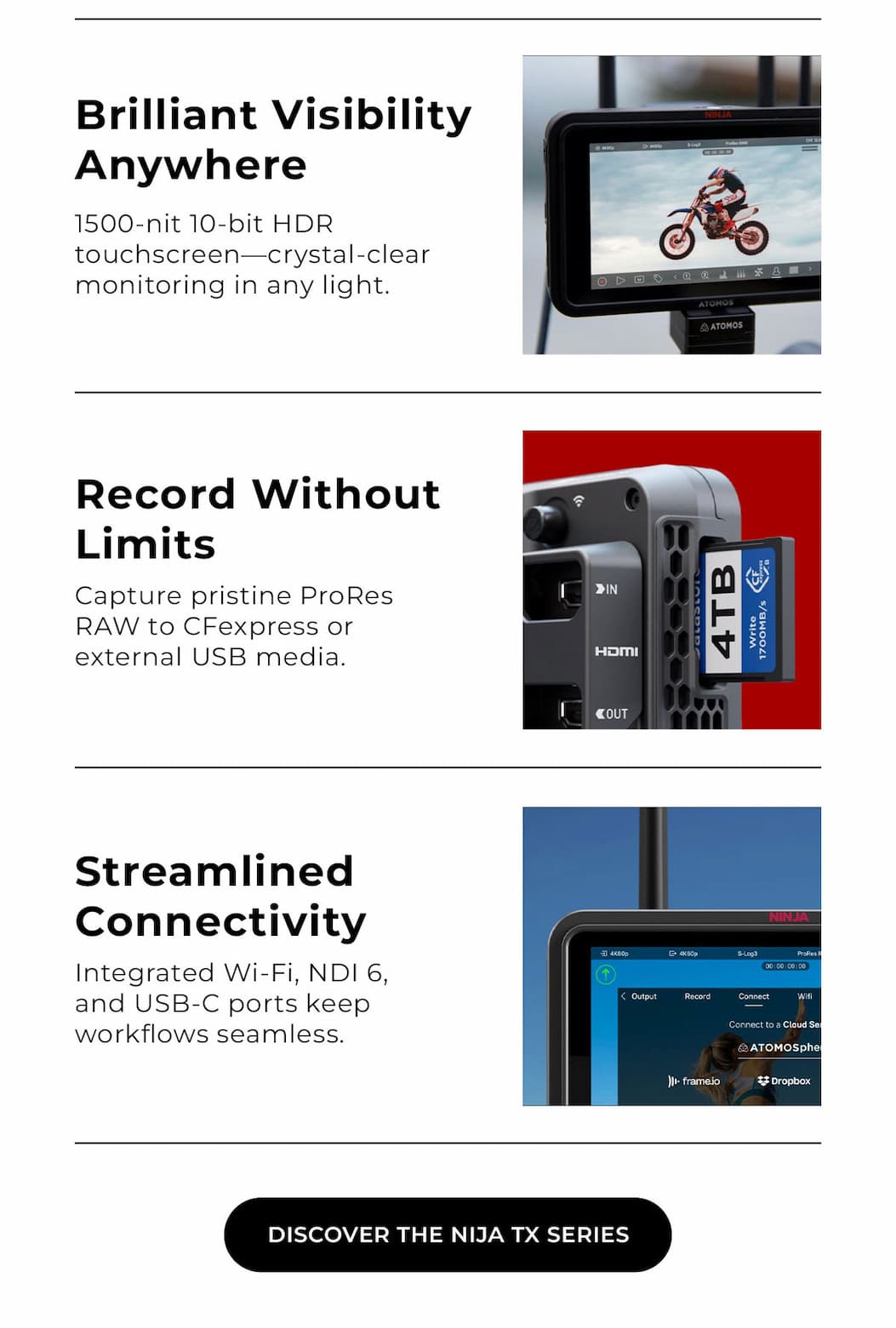 discover the ninja tx series