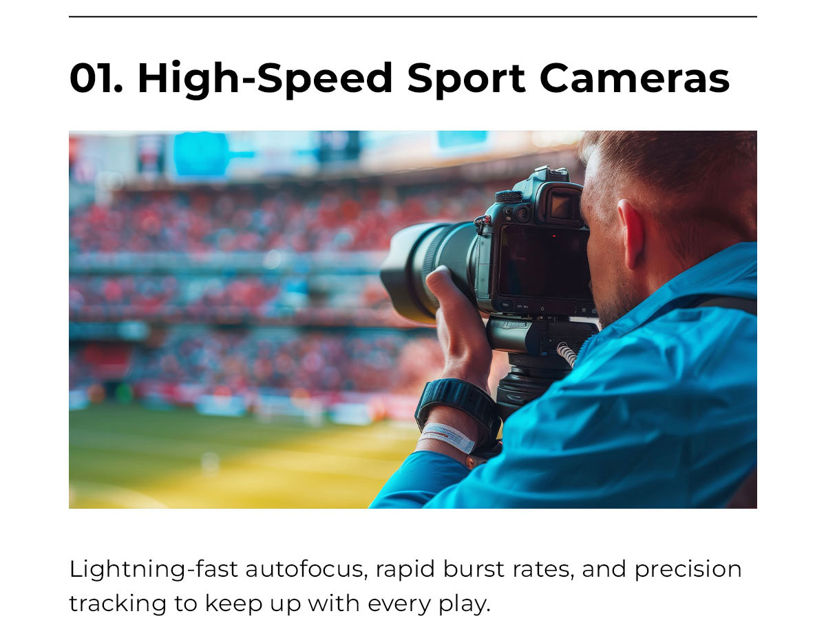 high speed sport cameras