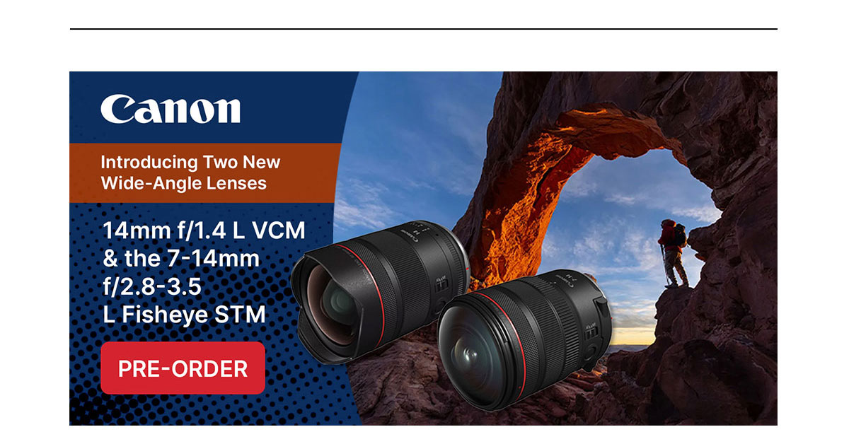 canon: introducing two new wide angle lenses