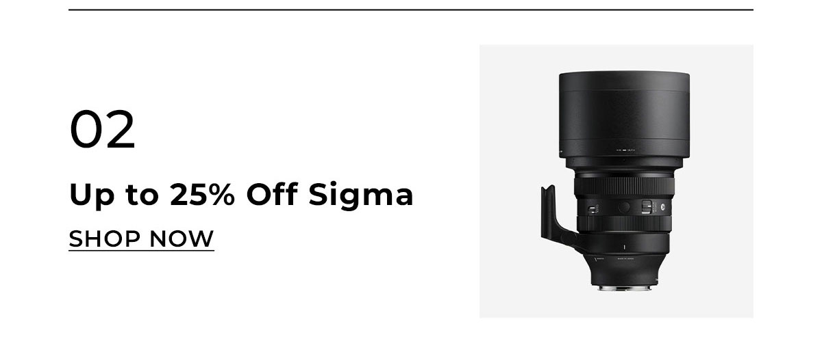 25% off sigma
