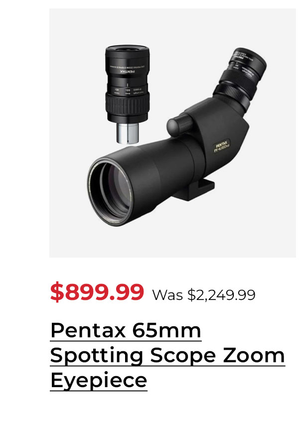 Pentax PF-65EDA II 65mm Spotting Scope with SMC 8-24 mm Zoom Eyepiece