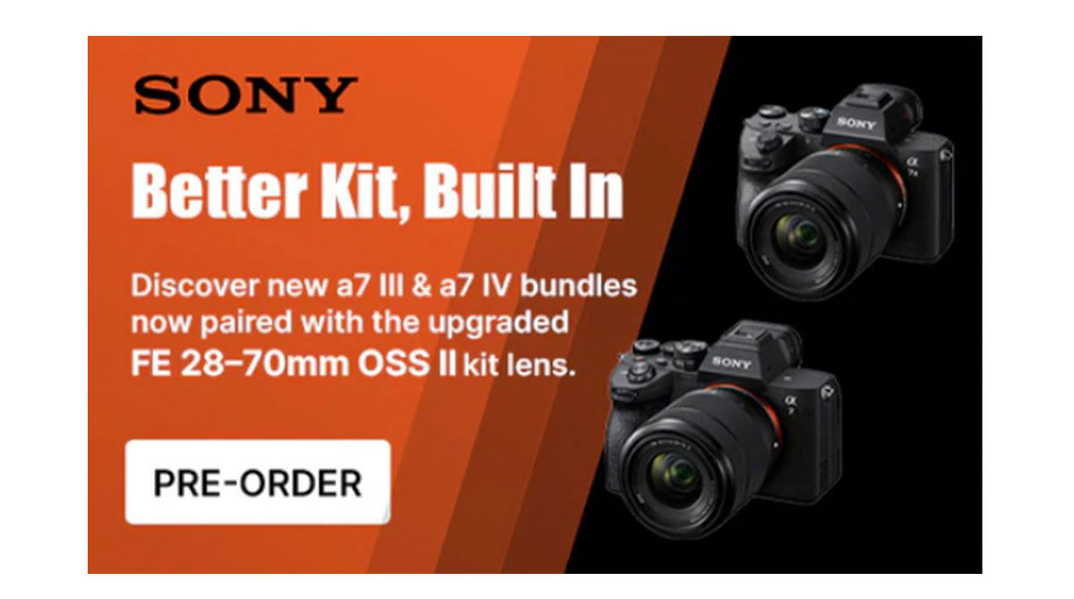 sony better kit, built better
