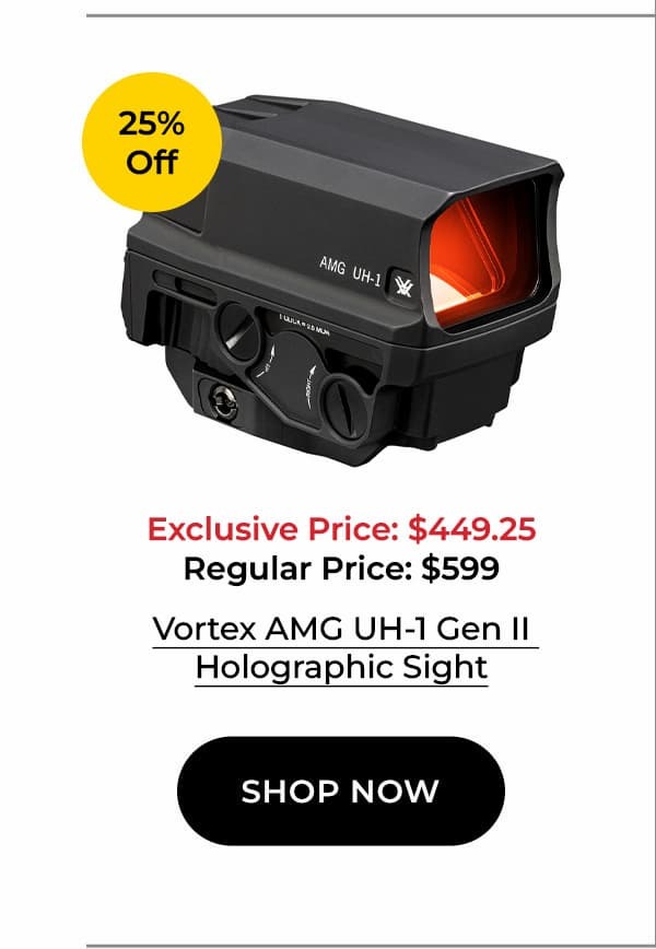 Vortex AMG UH-1 Gen II Holographic Sight