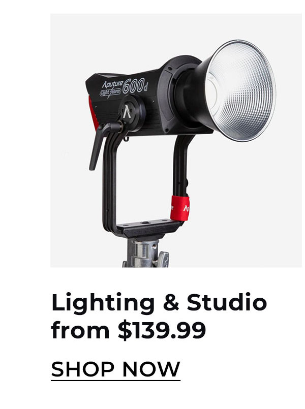 lighting and studio from $139.99