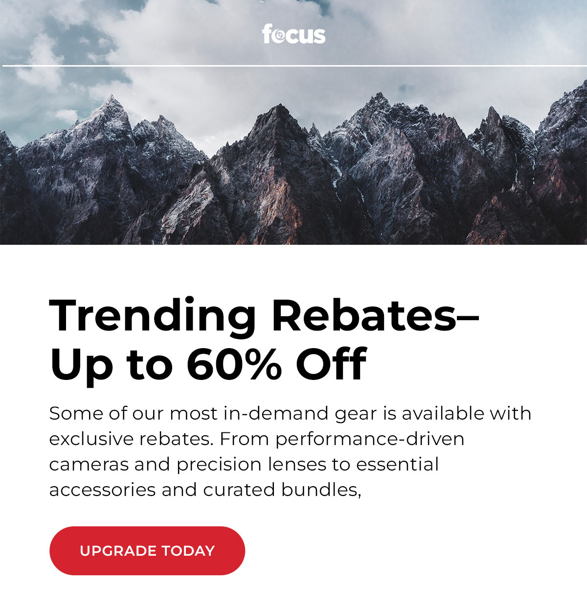 Trending rebates up to 60%