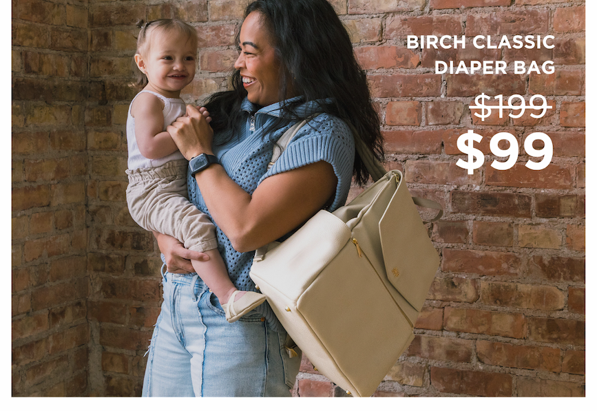 Birch Classic Diaper Bag II