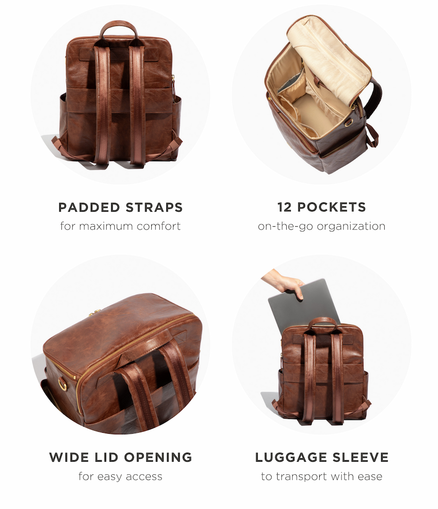 Decaf Soho Diaper Bag