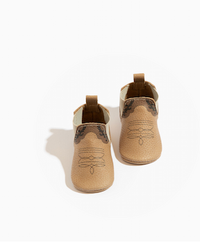 Brown Cowboy Chelsea Boot