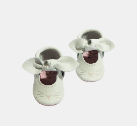 Bunny Knotted Bow Mocc