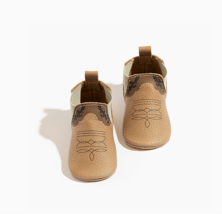 Brown Cowboy Chelsea Boot