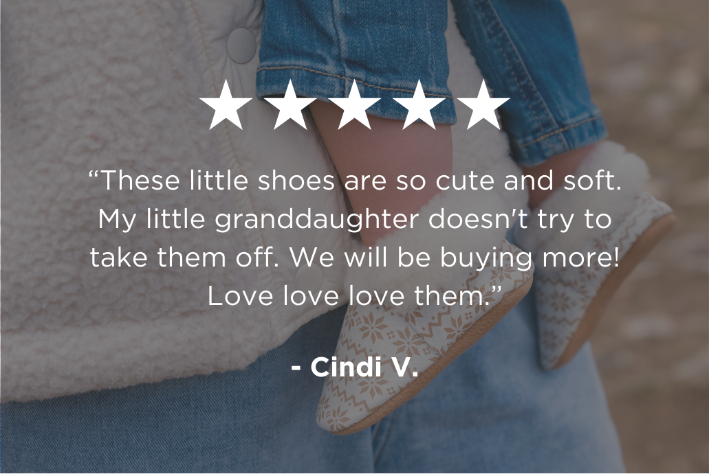 Sweater Weather Shearling Baby Shoe