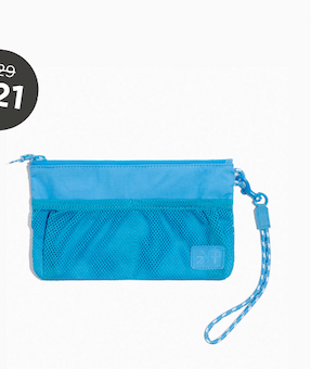 Wave Motion Wristlet Pouch