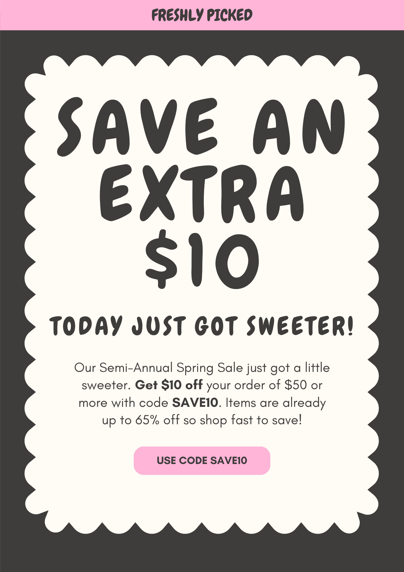 SEMI-ANNUAL SPRING SALE