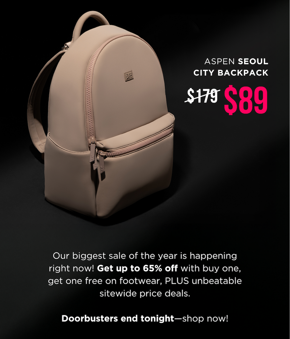 Aspen Seoul City Backpack