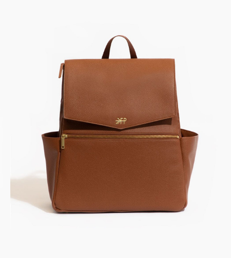 Cognac Classic Diaper Bag