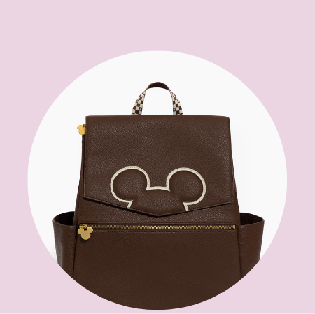 Disney Mocha Mickey Mouse Classic Diaper Bag II