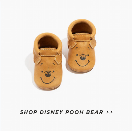 Disney Pooh Bear City Baby Shoe