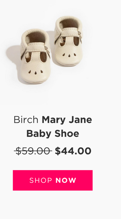 Birch Mary Jane Baby Shoe