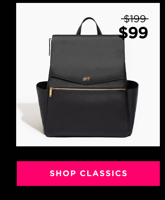 Ebony Classic Diaper Bag