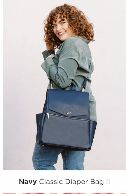Navy Classic Diaper Bag II