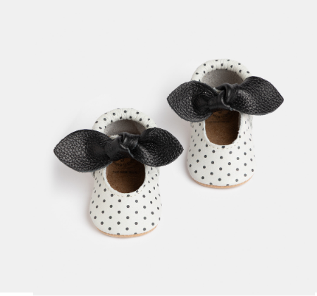 Dottie Knoted Bow Baby Shoe