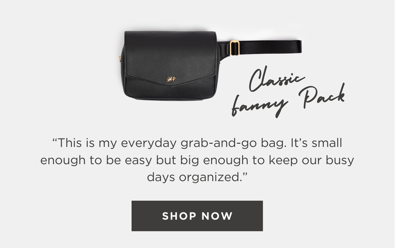 Ebony Classic Fanny Pack
