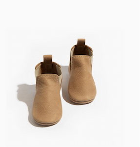 Weathered Brown Chelsea Boot Baby Shoe