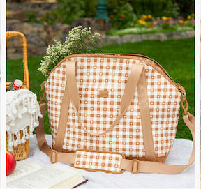  Disney Gingham seoul tote