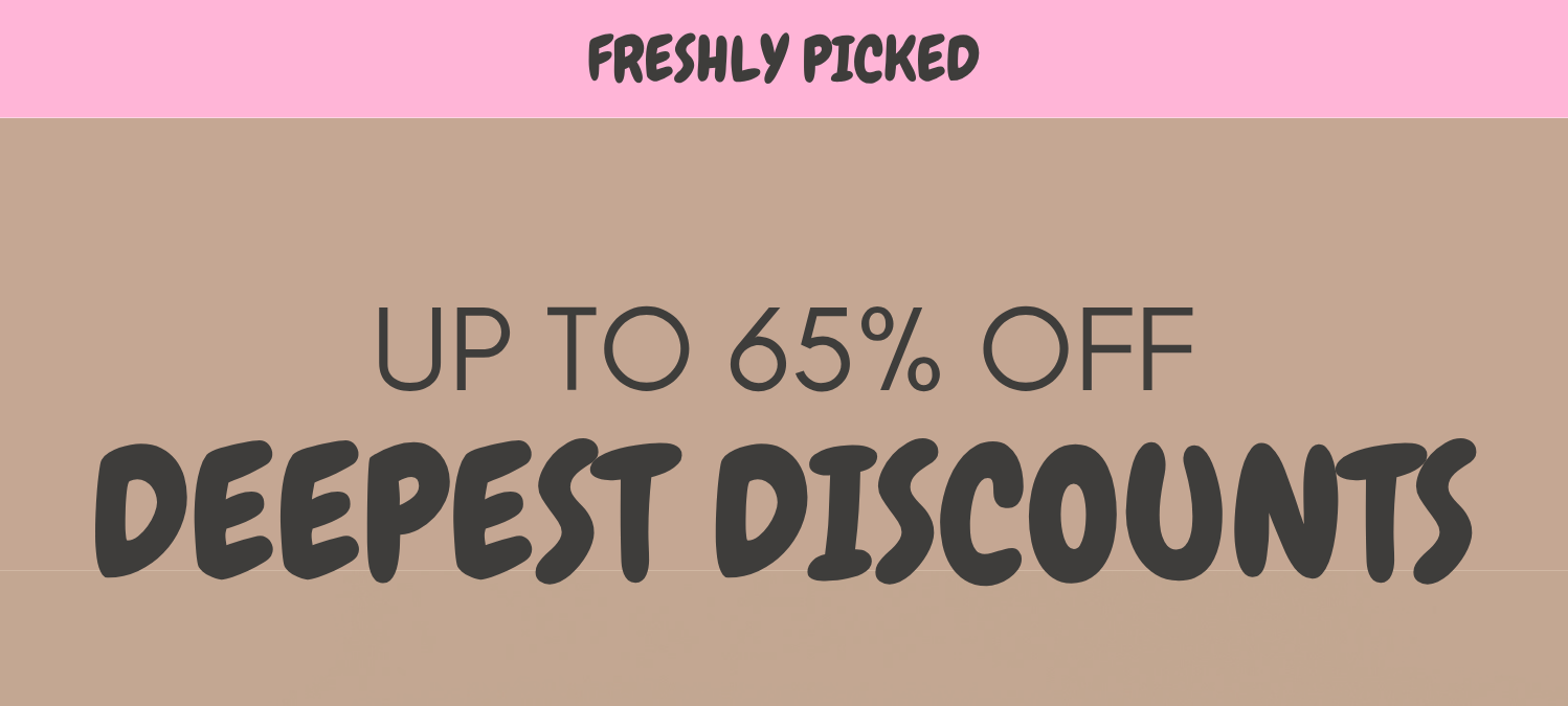 Shop Deepest Discounts
