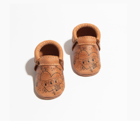 Heart Mom City Baby Shoe