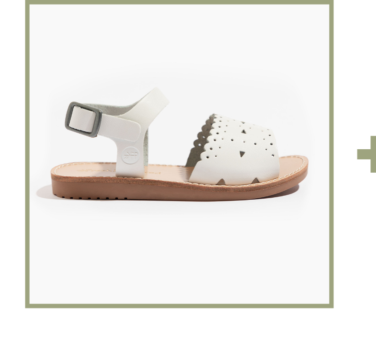 White Laguna II Sandal