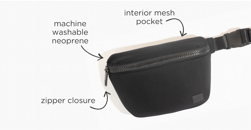 Ebony Seoul Fanny pack