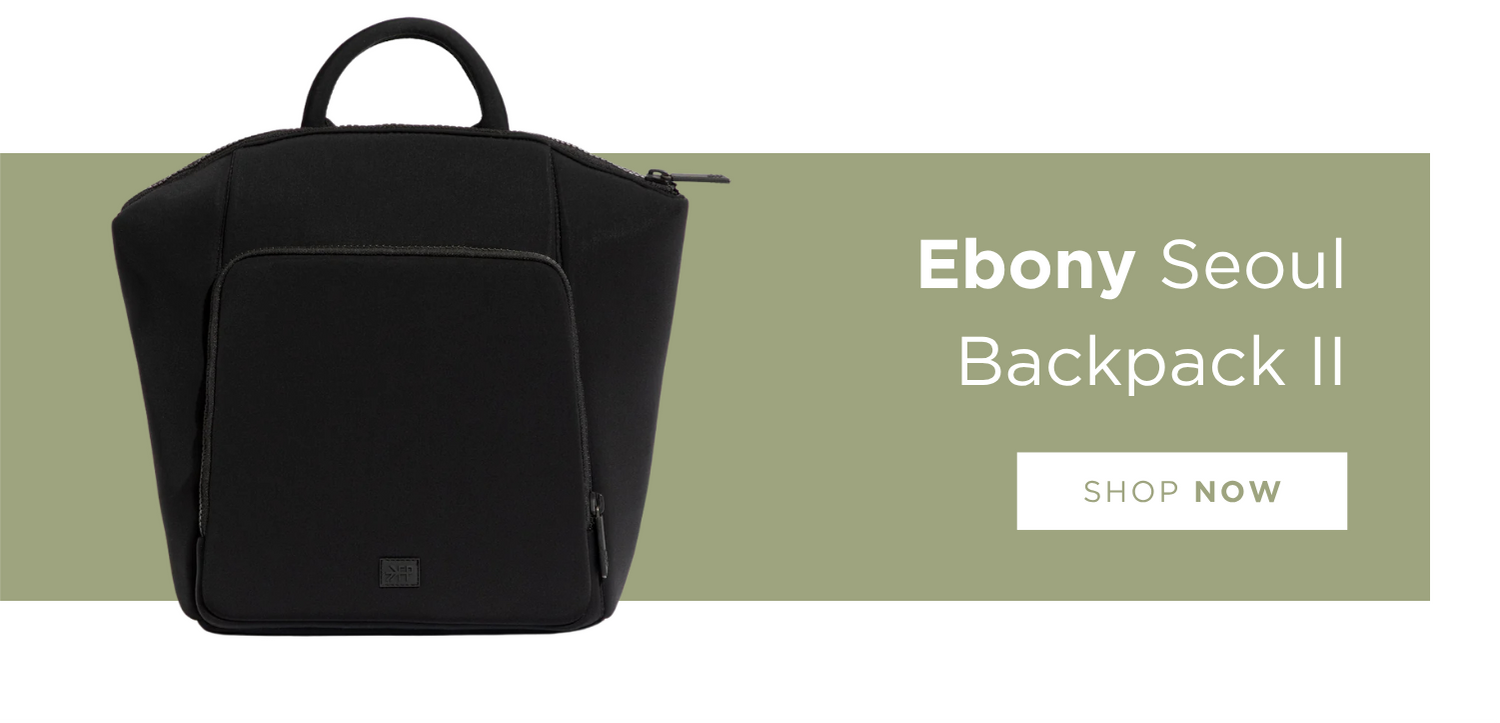 Ebony Seoul Neoprene Backpack II