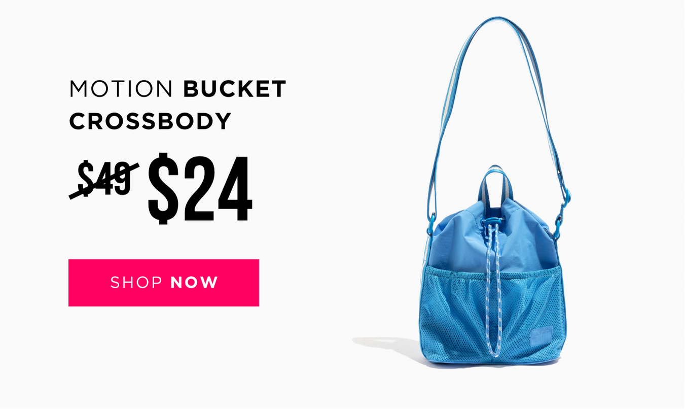 Wave Motion Bucket Crossbody