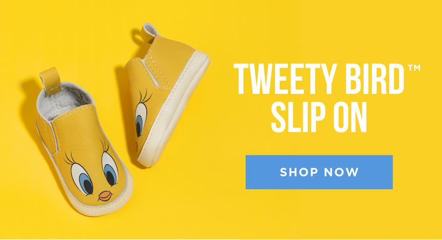 Tweety Bird Slip On Baby Shoe
